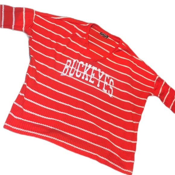 Game Day Couture Buckeyes 3/4 Sleeve,  Casual Wear Top • OHIO STATE - Picture 4 of 7